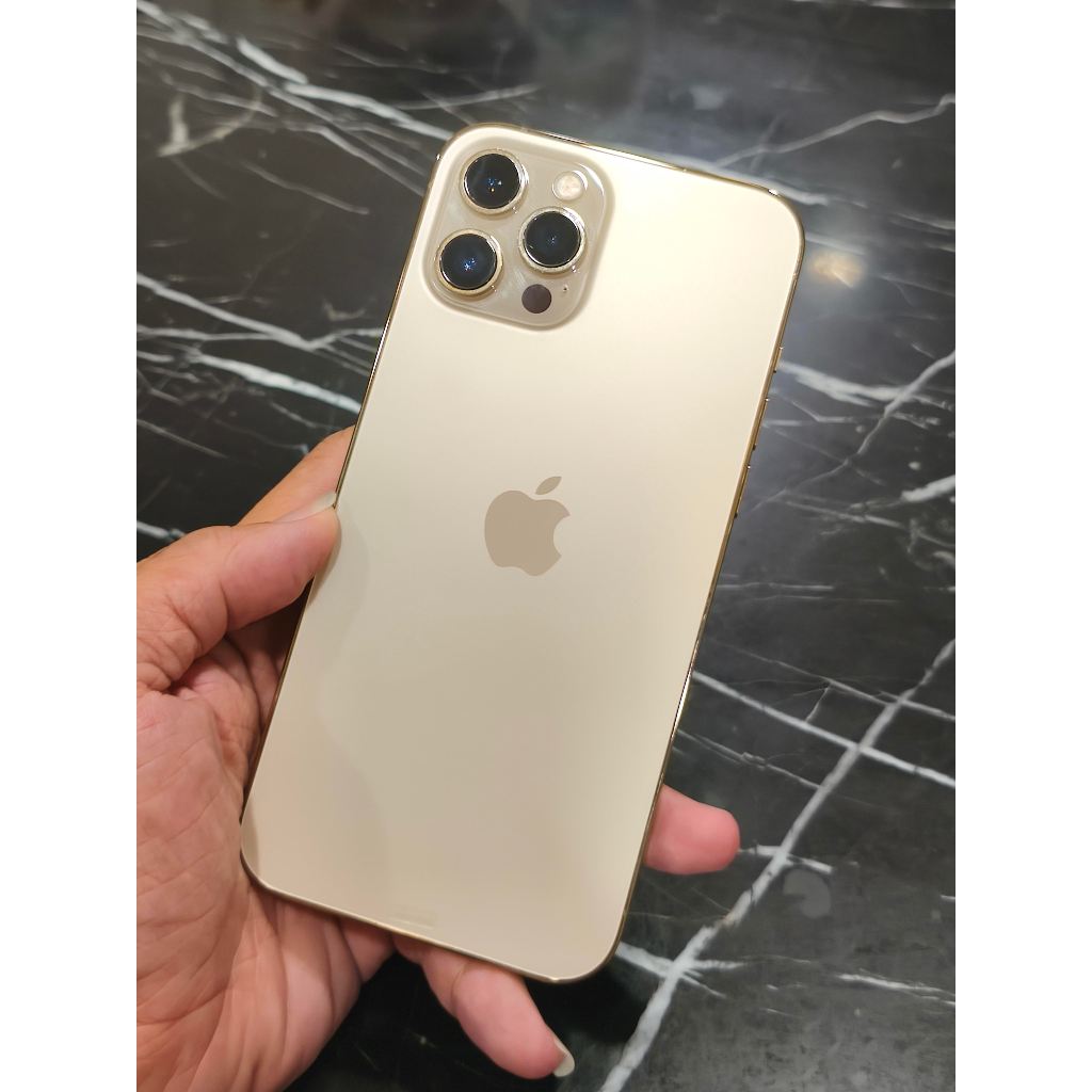 iPhone 12 Pro Max 256gb Gold ex iBox resmi