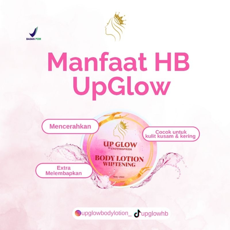 HB UpGlow Bodylotion by universpride