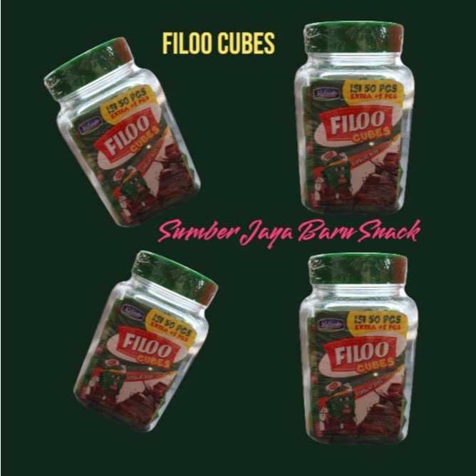 

Filoo Cubes Jar | Isi 50 Pcs