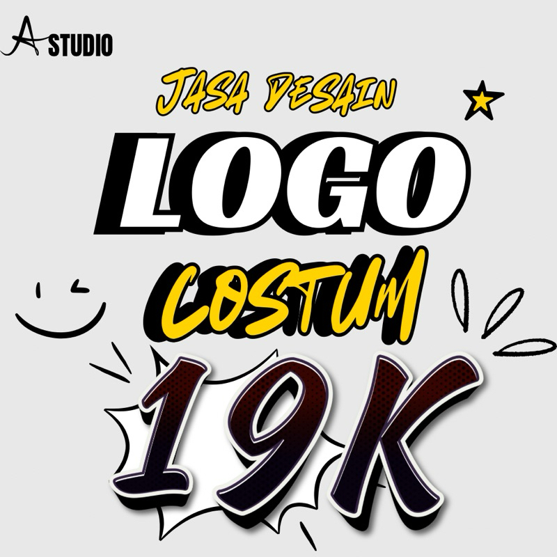 

DESAIN LOGO CUSTOM CUMA 19k AJA, 1 JAM JADI