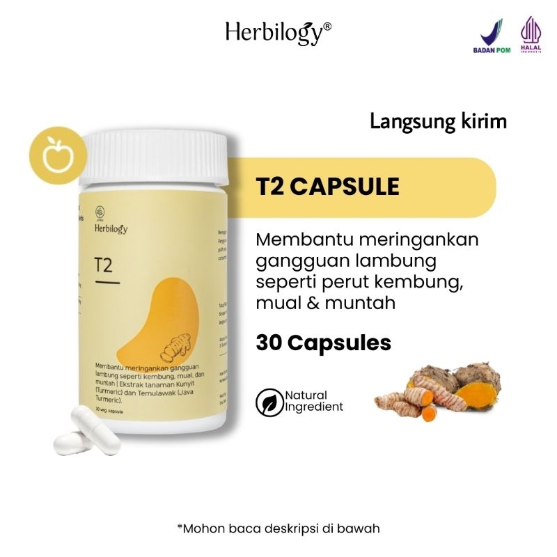 

Herbilogy Kunyit temulawak curcumin Lambung gerd maag kembung mual