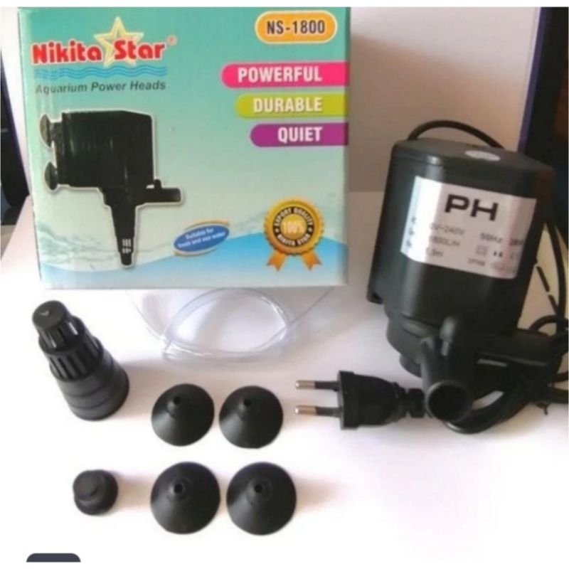 Pompa Aquarium Nikita Star NS-1800 ns1800 NS 1800 Pompa Aquarium Aquascape