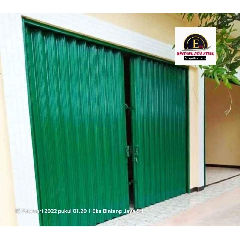 Pintu Harmonika Pintu Ruko Folding Gate Rolling Sleding Windows