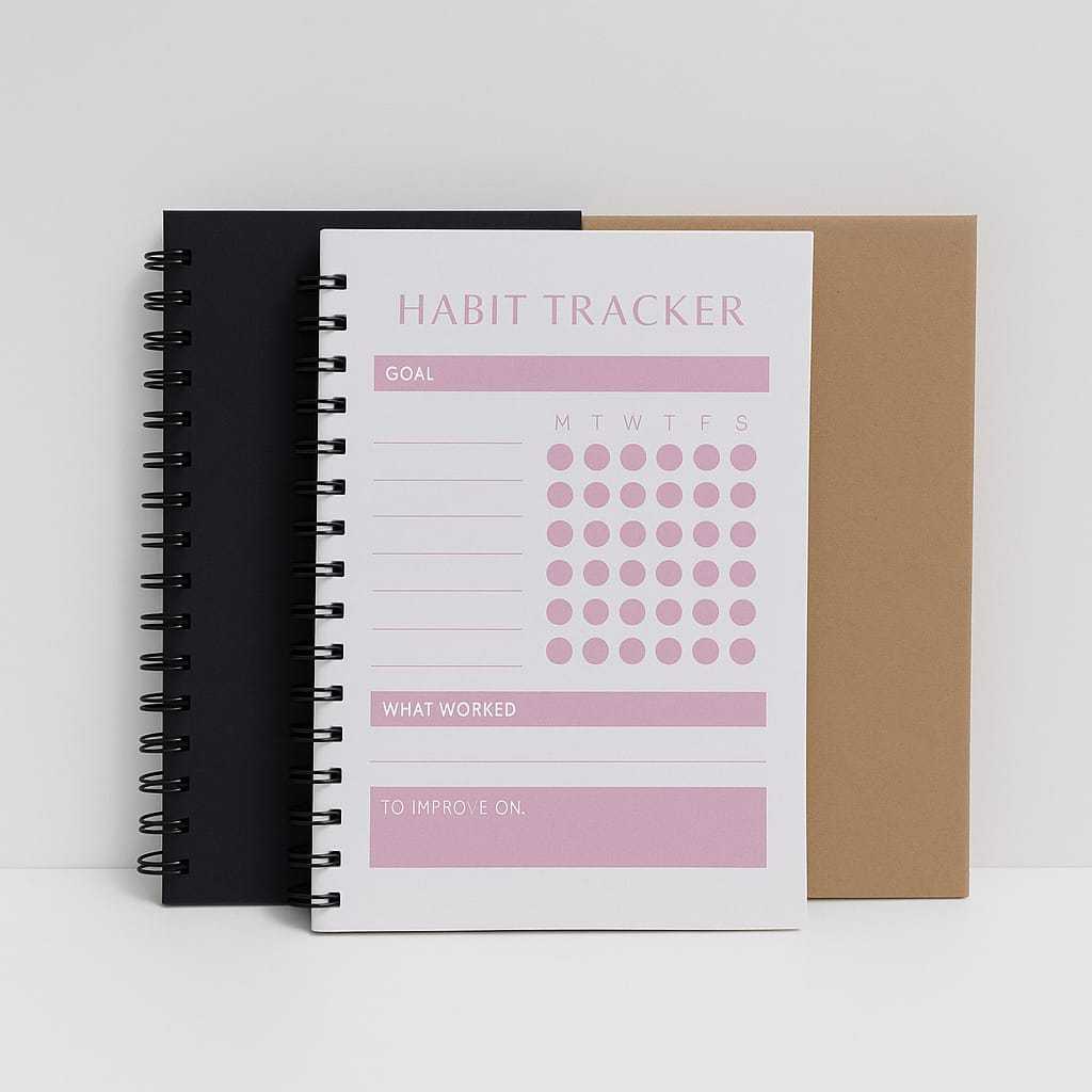 

Habit Tracker A6 60 Halaman - Buku Cek Aktivitas Harian Coklat / Hitam