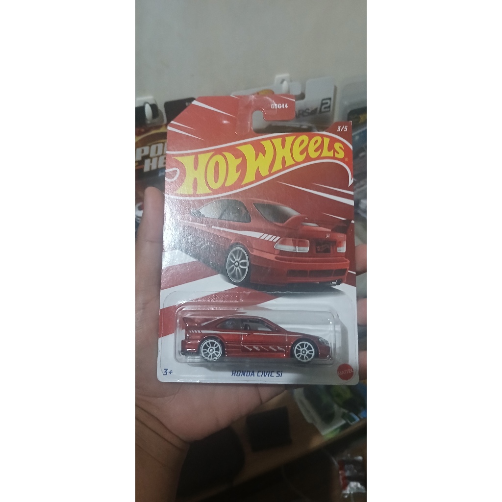 Hotwheels Honda Civic Si Merah Red