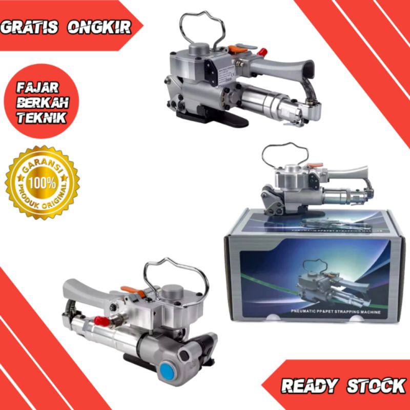 Pneumatic strapping tool handheld machine
