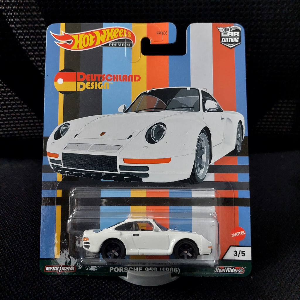 Hot Wheels Premium Porsche 959 (1986) Deutschland Design Car Culture hotwheels porsche 959