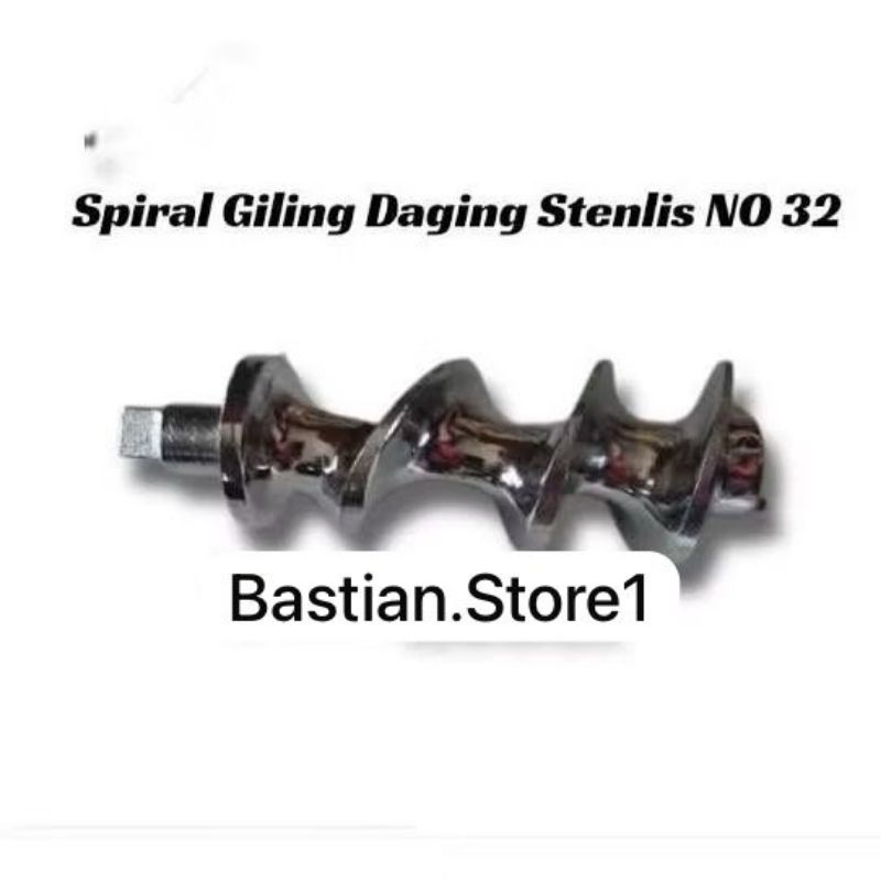 Sparepart Gilingan Daging No.32 Ulir Gilingan Daging 32 Stainless