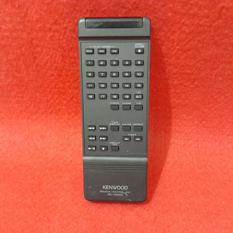 Remote Tape Compo KENWOOD Original Asli . RC - 1000D .