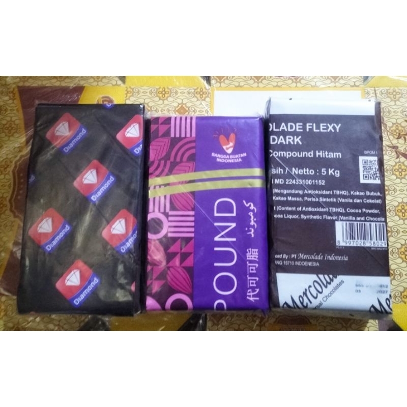 

coklat compound/blok dark merek diamond,colatta,mercoolade