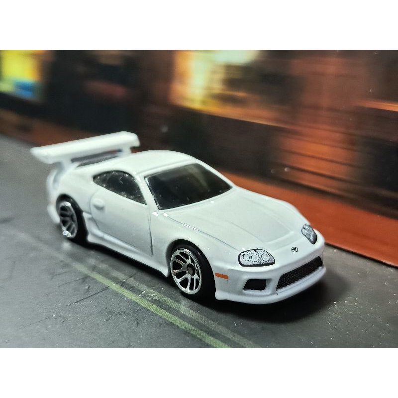 hot wheels loose ff Toyota supra white