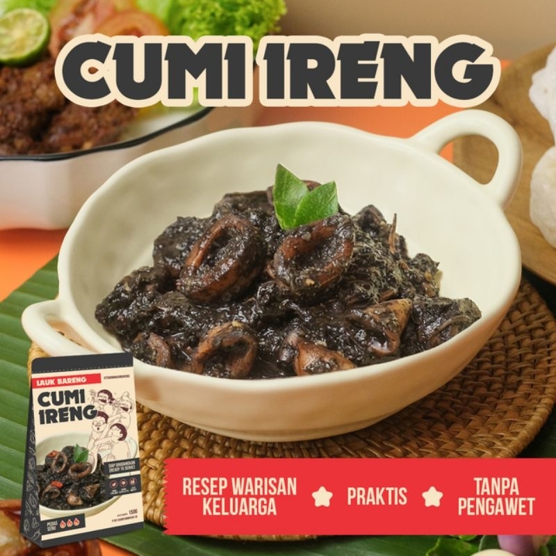 

Lahap Bareng - Cumi Ireng 150gr Pedas Santai