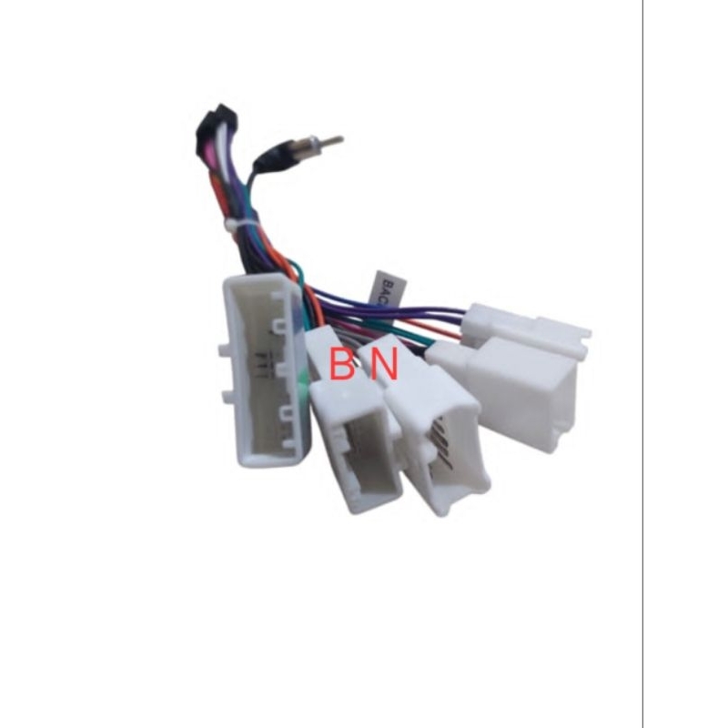 Soket Head Unit Android TOYOTA Double DIN