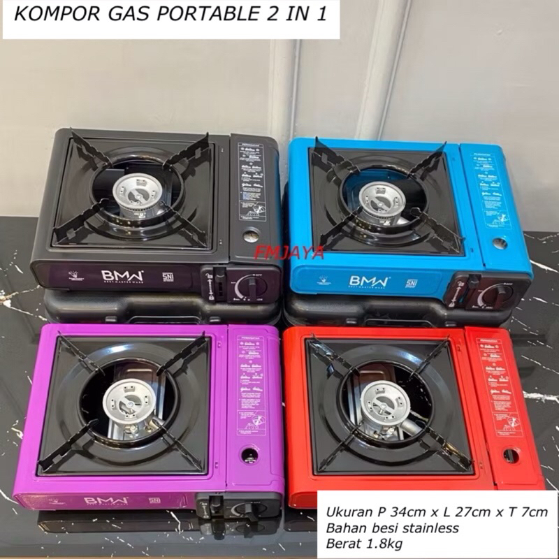 KOMPOR GAS 2 IN 1 ||KOMPOR GAS PORTABLE || KOMPOR GAS PORTABLE + KOPER