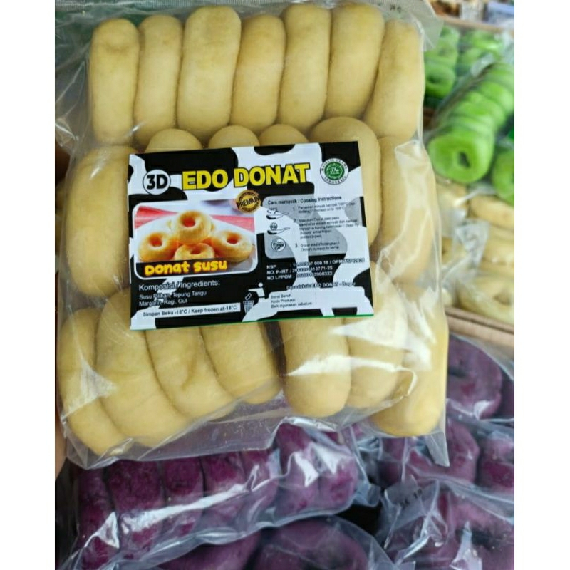 

Donat Kentang 3D isi 21 Plus Gula Halus
