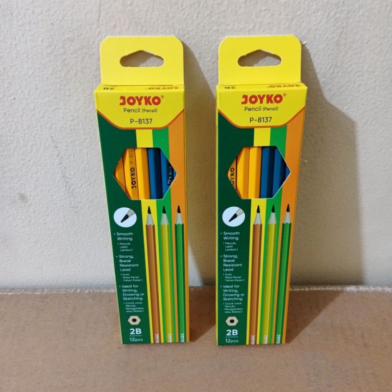 

1 Pak Pensil 2B Joyko P8127 Isi 12 Pcs