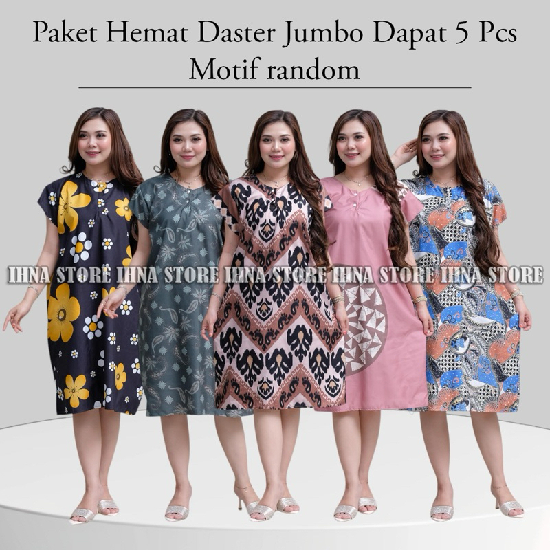 Paket Hemat Daster 100 Dapat 5 Kekinian | Daster 100rb Dapat 5 | Daster Paket Usaha 100 Dapat 5 | Da
