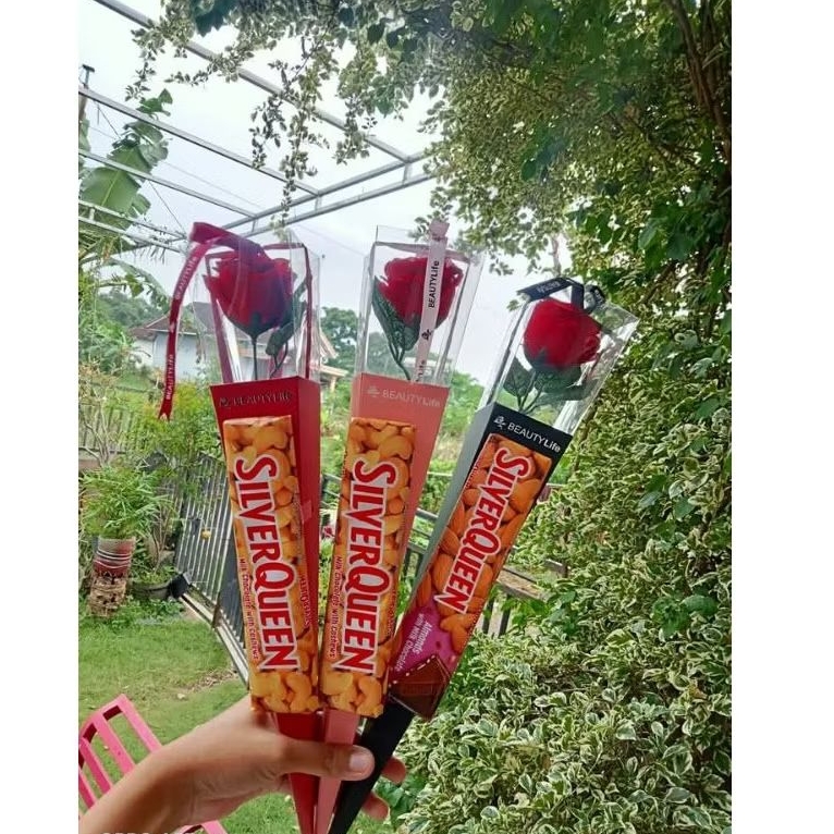 buket coklat | mawar box