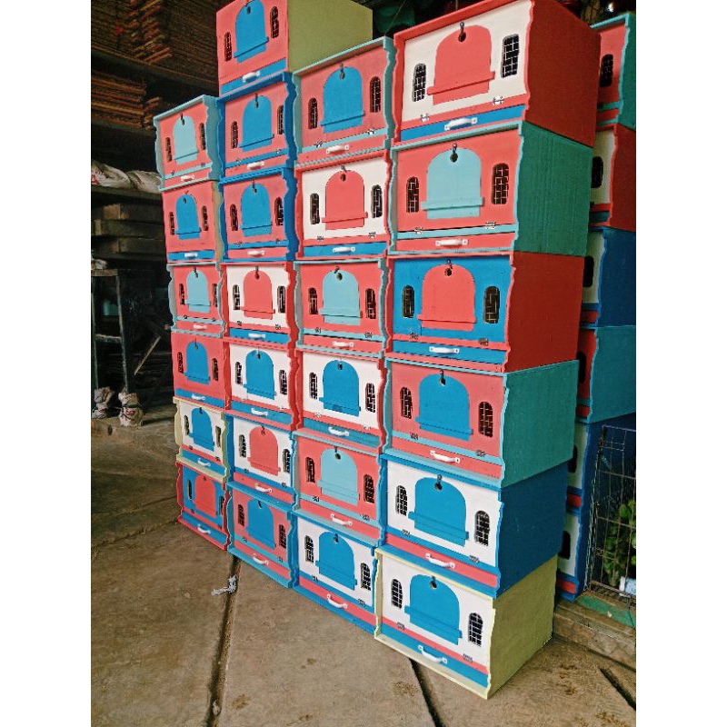 TERMURAH KANDANG GUPON MERPATI /DARA UNTUK 1 PASANG BURUNG PENGIRIMAN WARNA RANDOM TERGANTUNG STOCK 