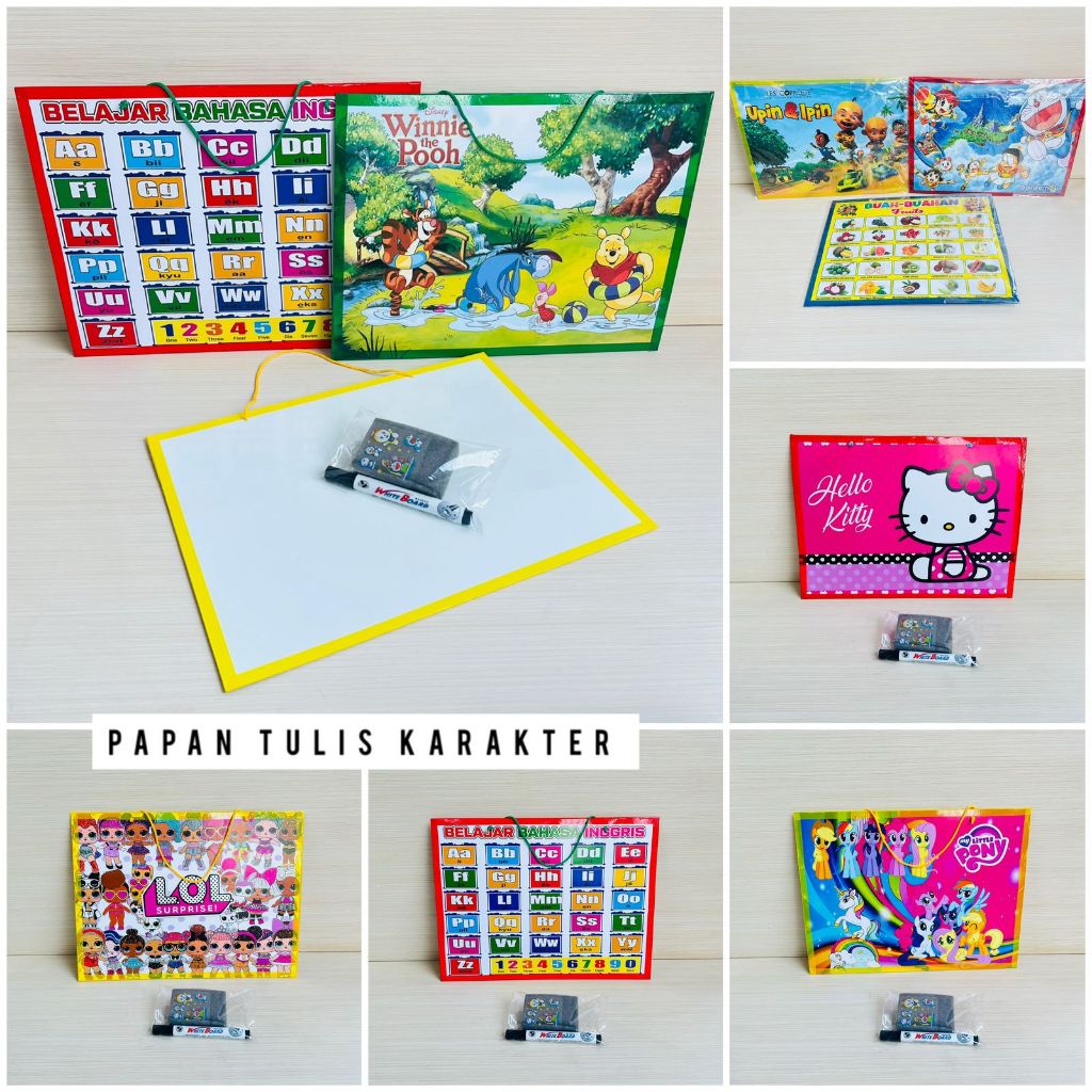 

Papan tulis Karakter/ papan tulis anak