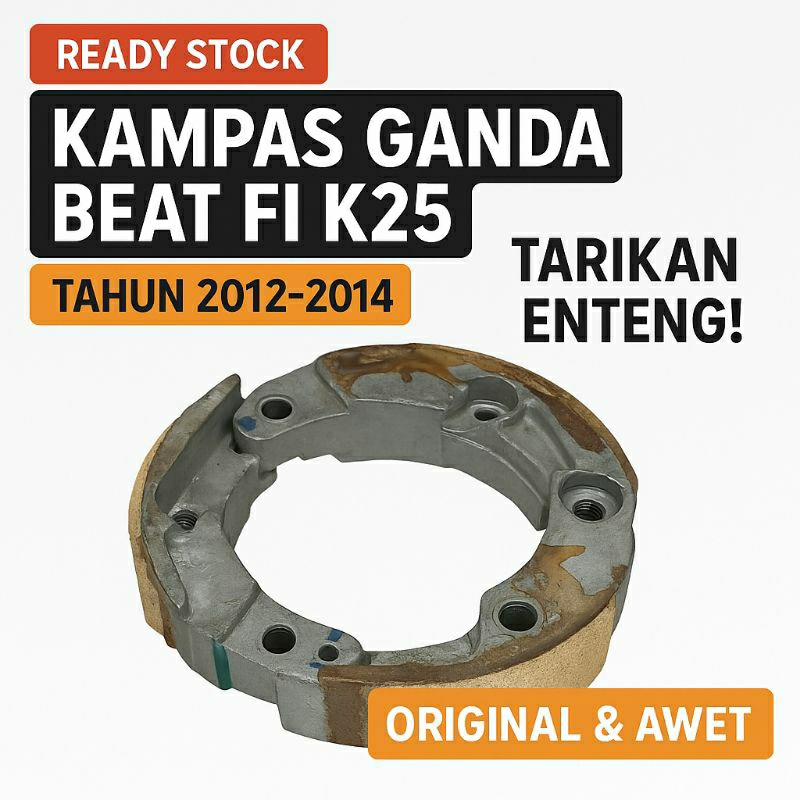 Kampas ganda beat fi k25 tahun 2012-2014
