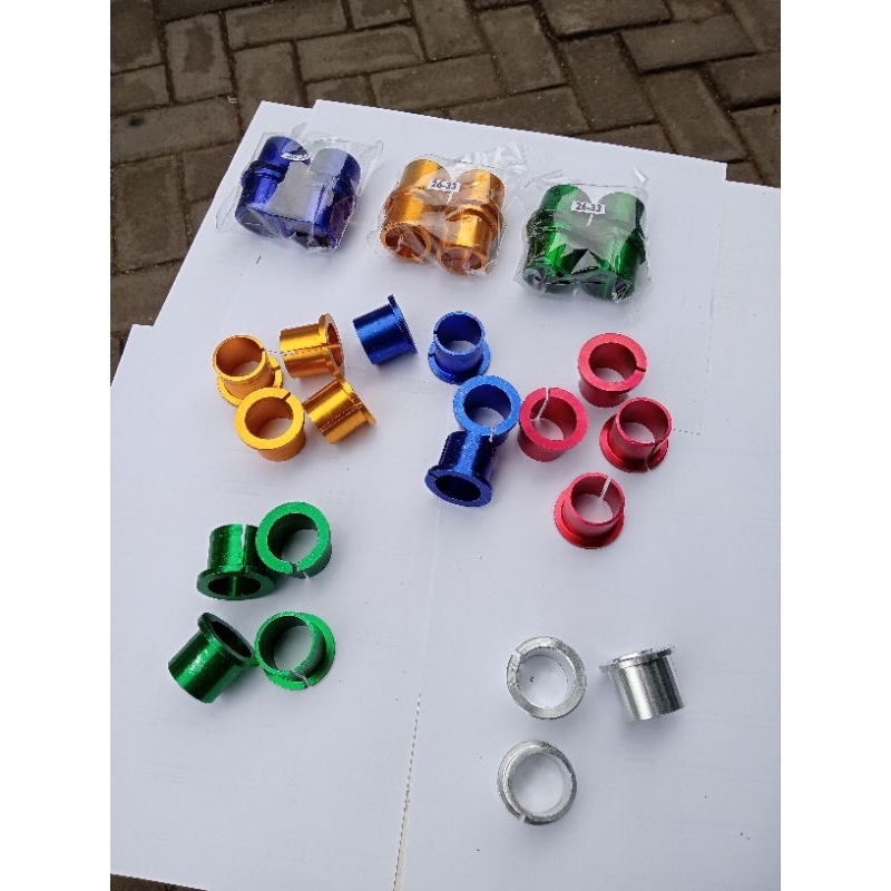 Ring shock depan upgrade as 26-33 pnp Shok depan ninja r rr scorpio