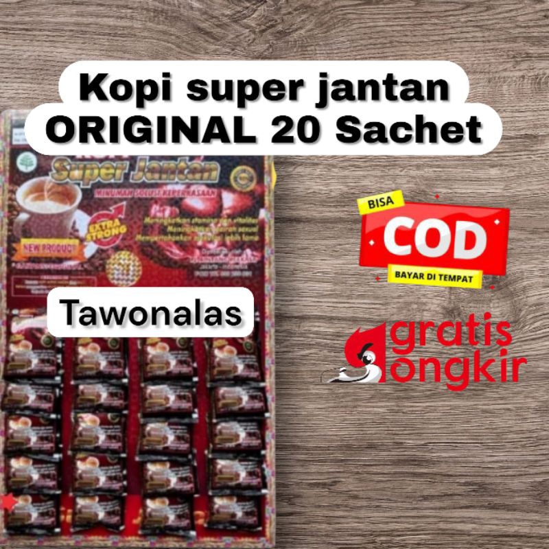 

Kopi papan superjantan | 1 papan isi 20 pcs | kopi stamina pria dewasa