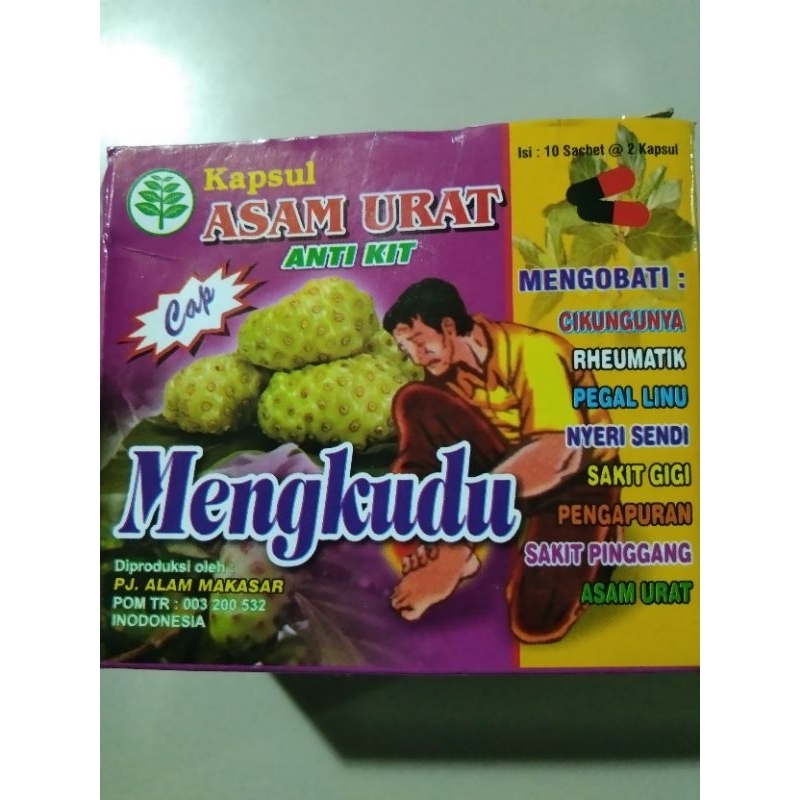 

sari mengkudu herbal kapsul original isi 10 sachet