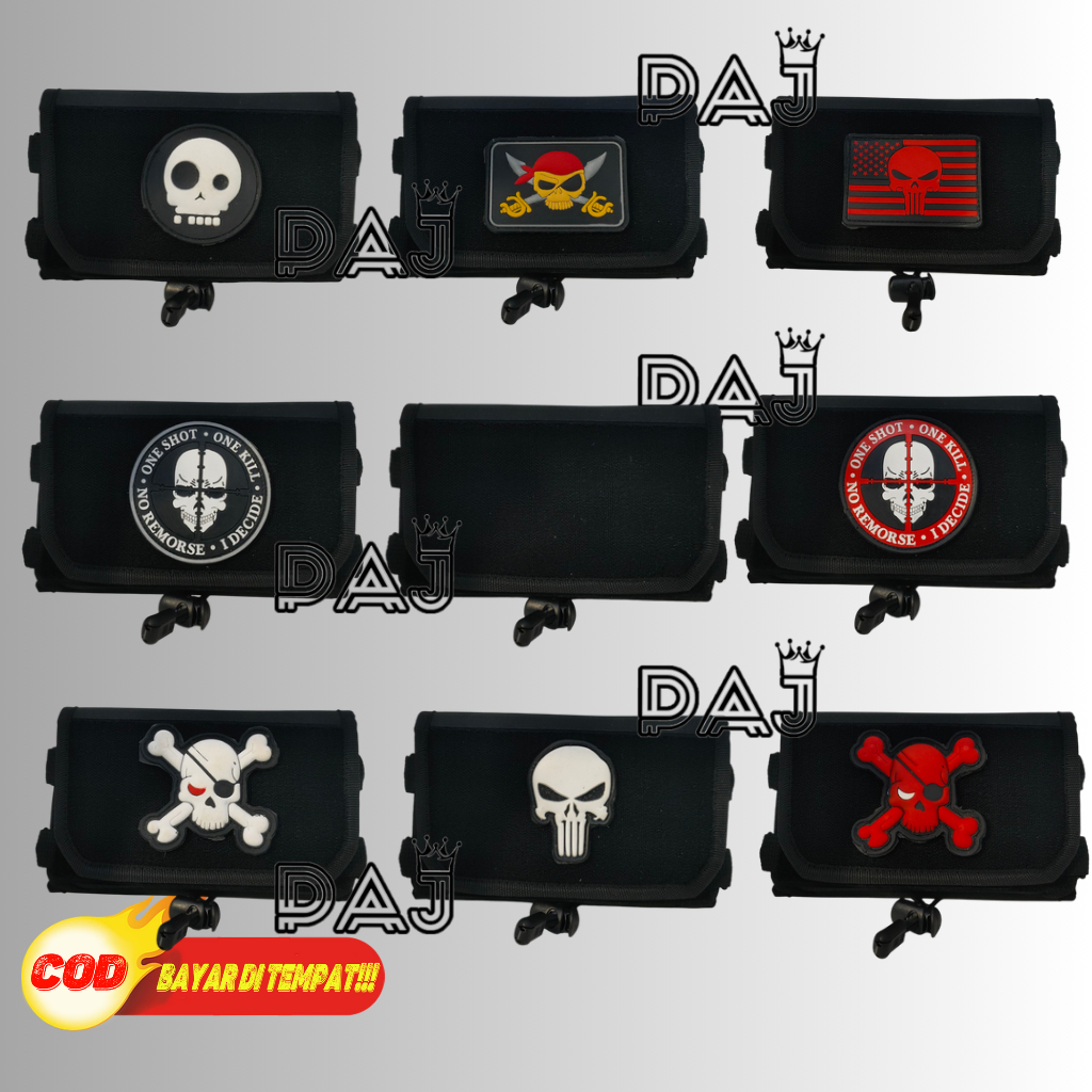 SARUNG HP HORIZONTAL 2SLOT POUCH HANDPHONE TACTICAL