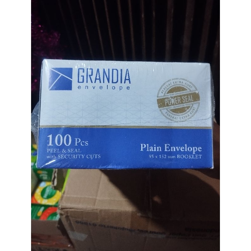 

amplop Grandia isi 100 lbr ,,,