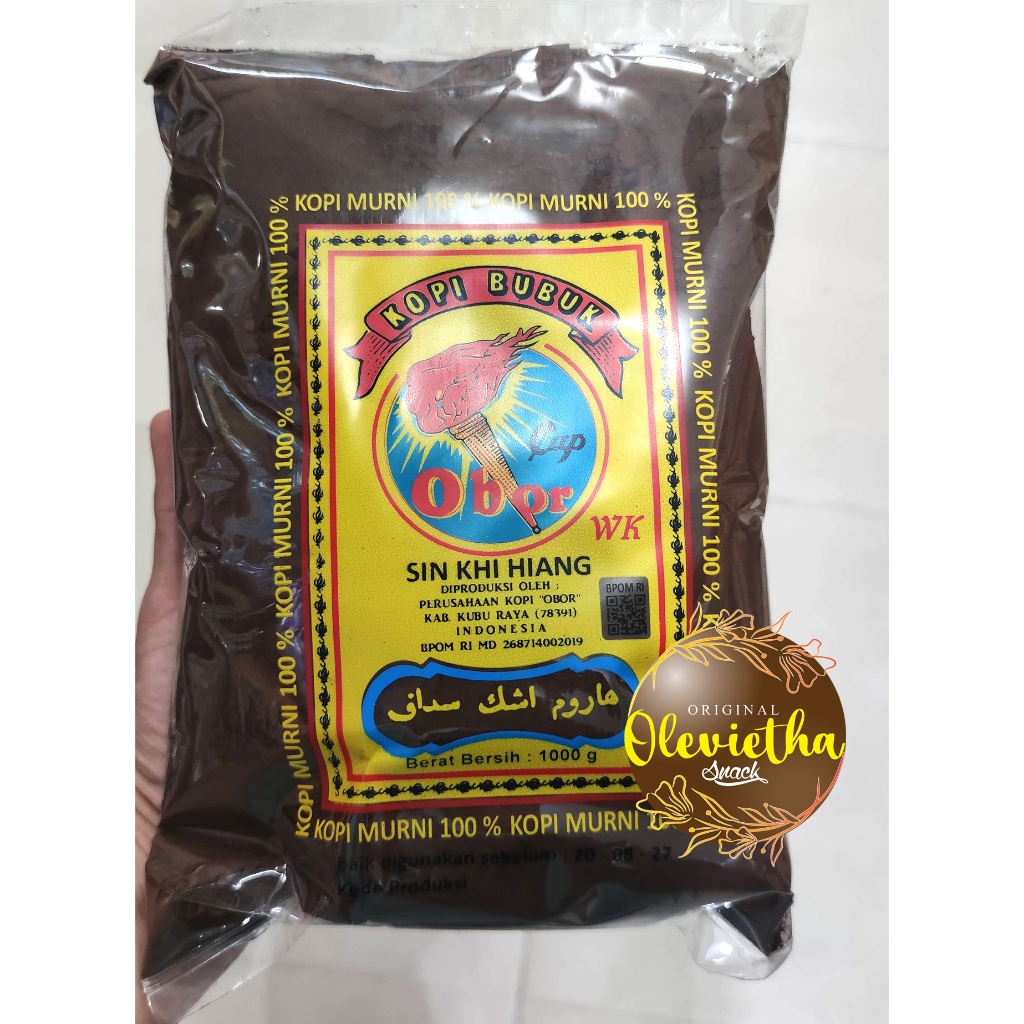 

Kopi Bubuk Obor Khas Pontianak 500 Gr