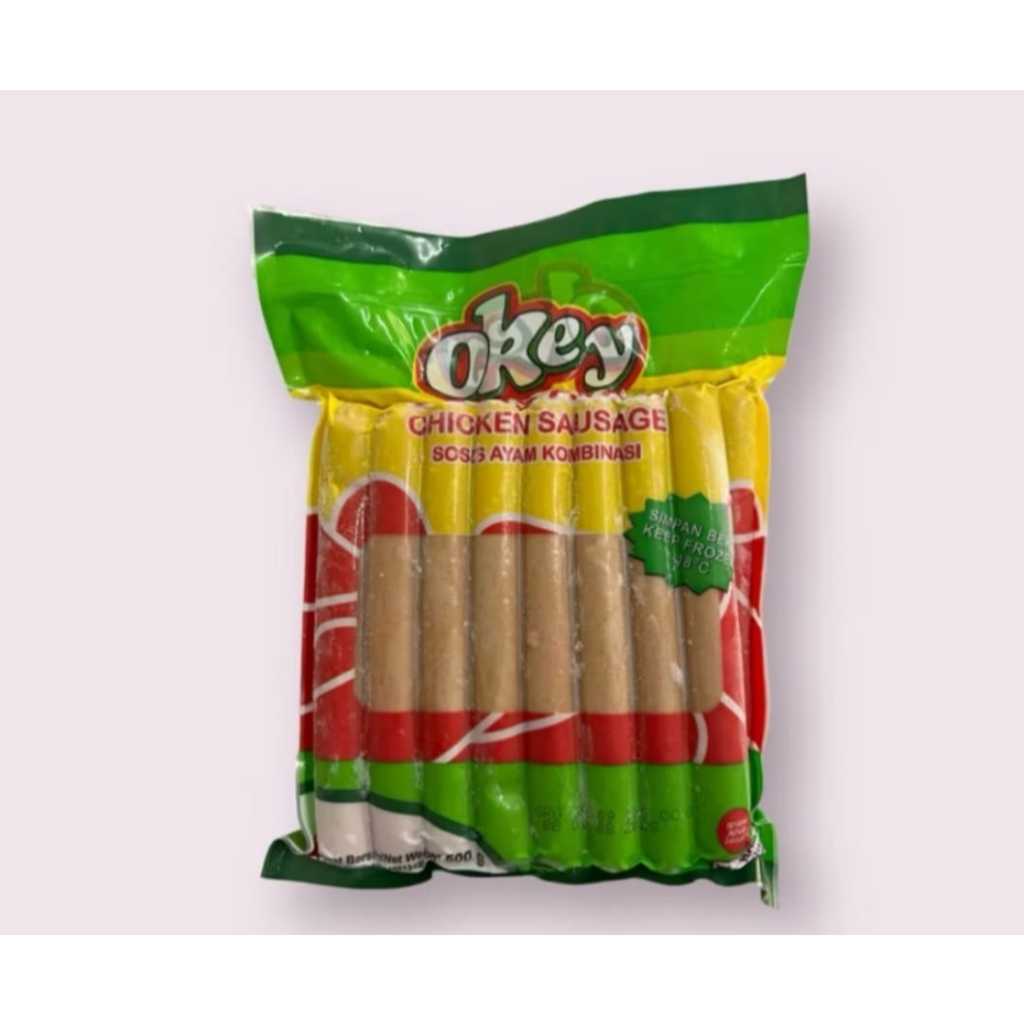 

Okey Sosis ayam 500 gr