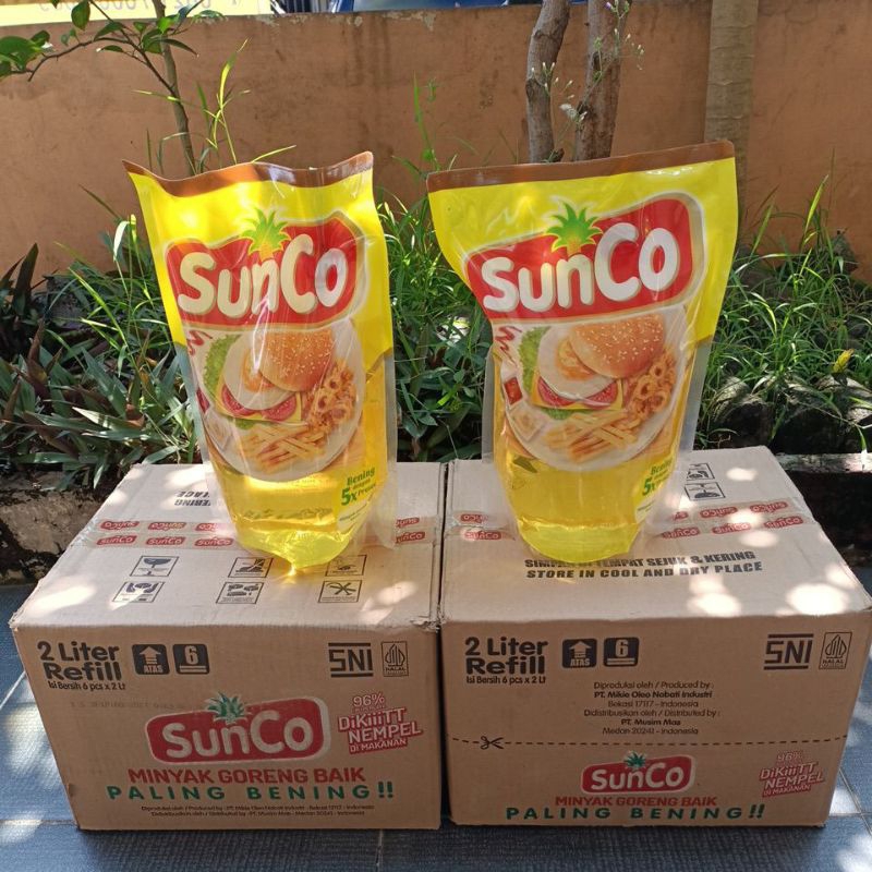 

MINYAK SUNCO 2 Liter (2DOS@6Pouch=12pouch)