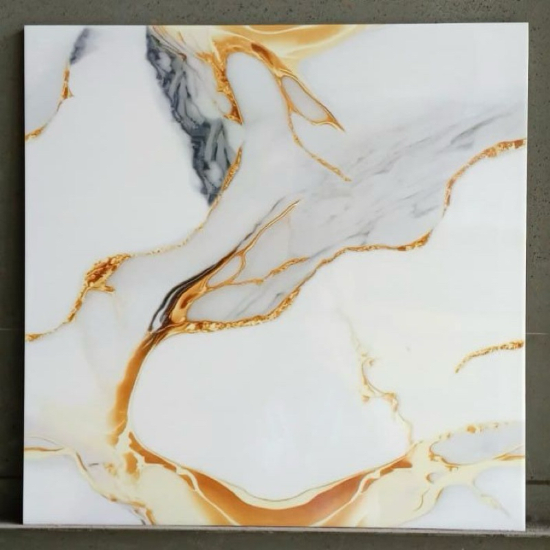 Keramik Lantai 50x50 Lisbow Gold Asia Tile