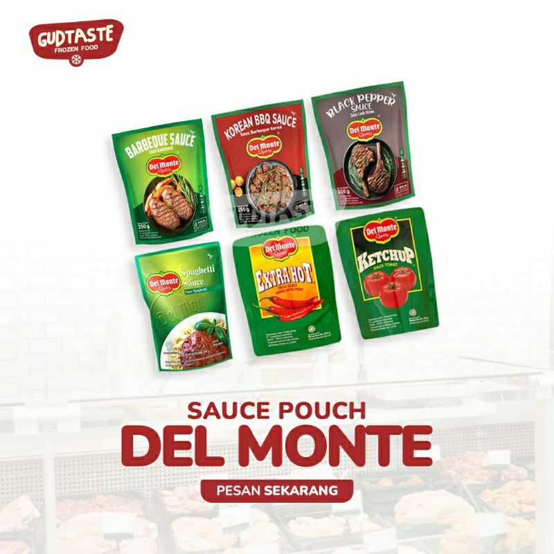 

Del Monte Sauce - Barbeque Sauce - Korean BBQ - Black Pepper - Spaghetti - Extra Hot - Ketchup Tomat