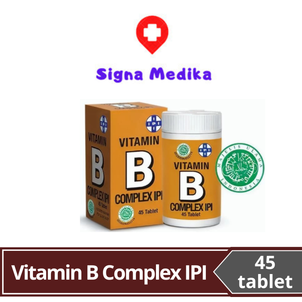 Vitamin B Complex IPI Isi 45 Tablet - Vitamin B Complex