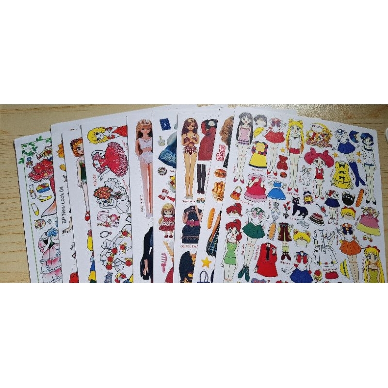 Mainan BP bongkarpasang bepe bepean paperdolls
