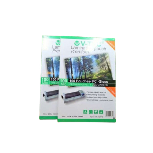 

(1 PACK) PLASTIK LAMINATING V-TEC