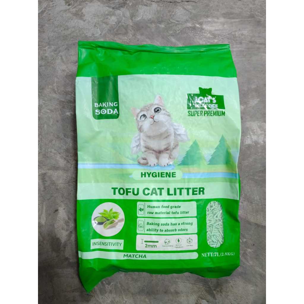 Pasir TOFU iCats Kucing - Pasir Kucing Wangi Tofu Pasir Tofu Kucing Wangi