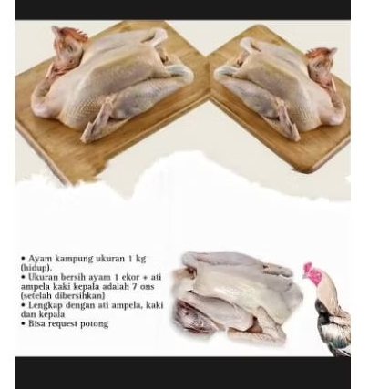 

Ayam Kampung Hidup ( Berat 1kg )