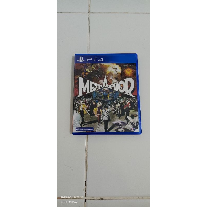 METAPHOR RE FANTAZIO KASET BD PS4