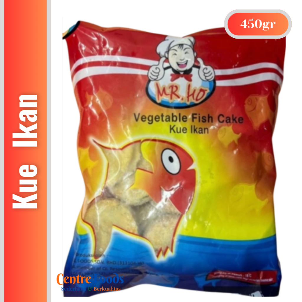 

Kue Ikan - Vegetable Fish Cake MR. HO | 450gr [ Harga Per BKS ]