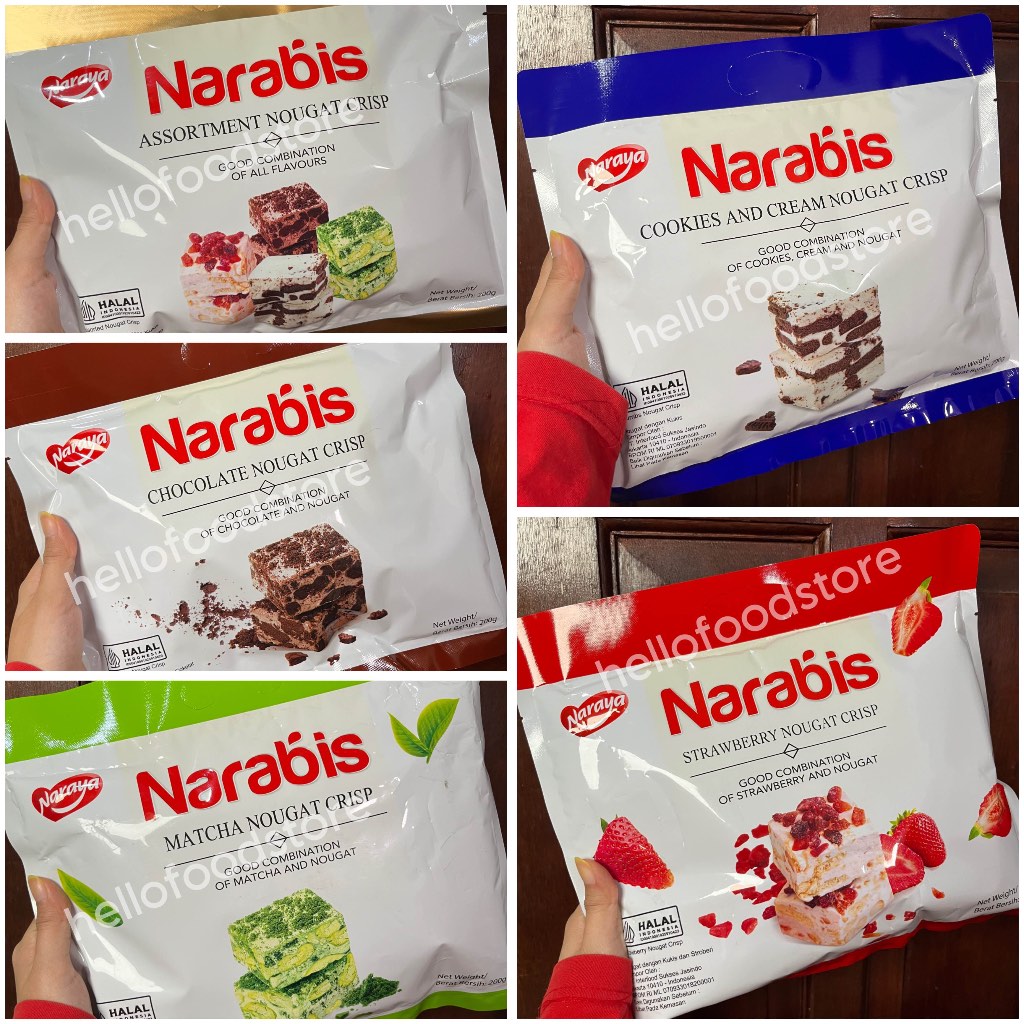 

Naraya Narabis Nougat Crisp HALAL