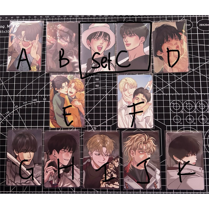 manhwa photocard official