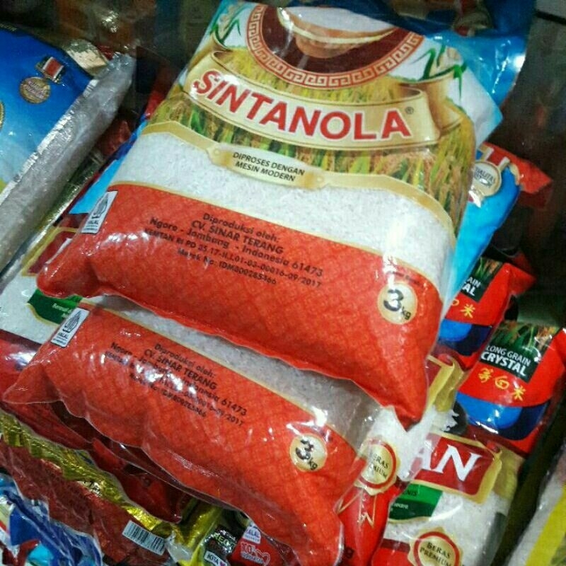 

Beras Cap Sintanola 3kg