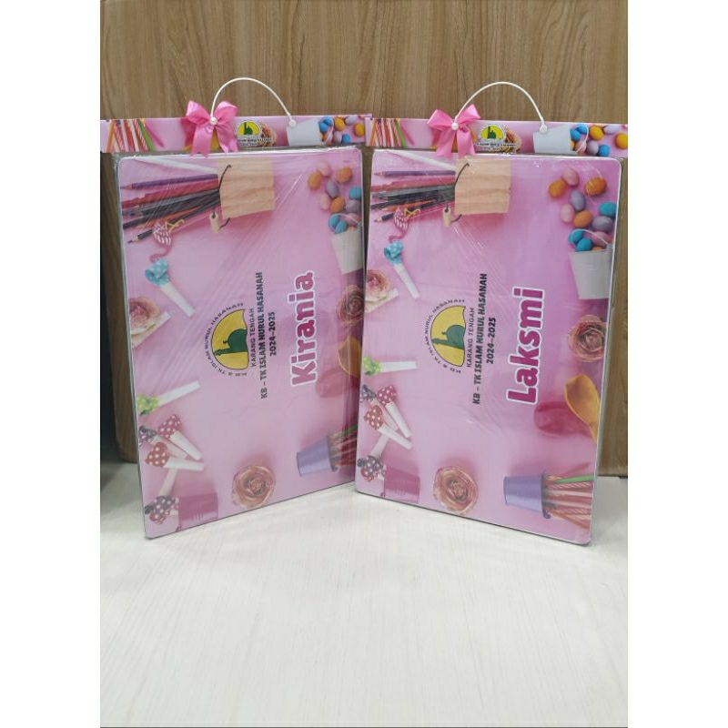 souvenir meja lipat anak custom/meja belajar anak sekolah/souvenir sekolah guru/graduation/hadiah se