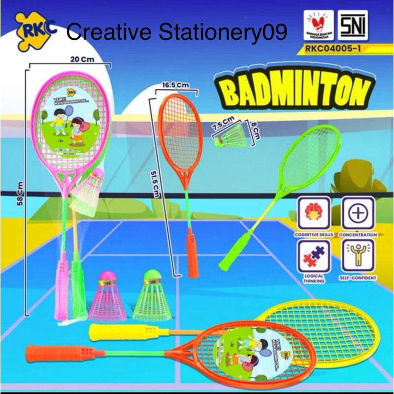 Mainan Anak Badminton / Raket Badminton Olahraga Anak-anak / Raket Bulutangkis