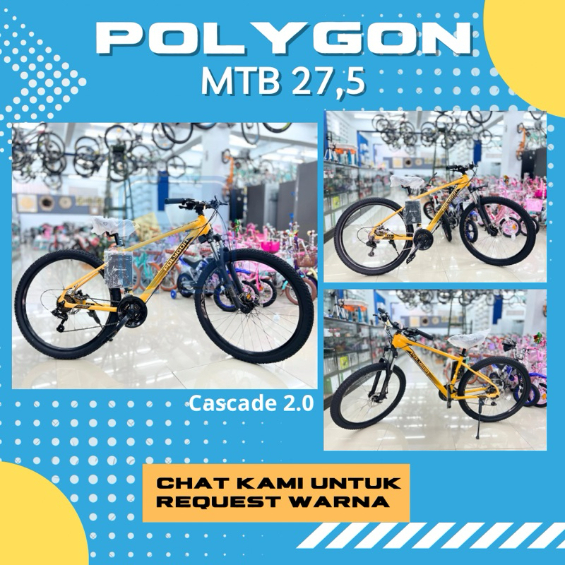 MTB POLYGON 27,5 CASCADE 2.0 [ PROMO LAMONGAN ]