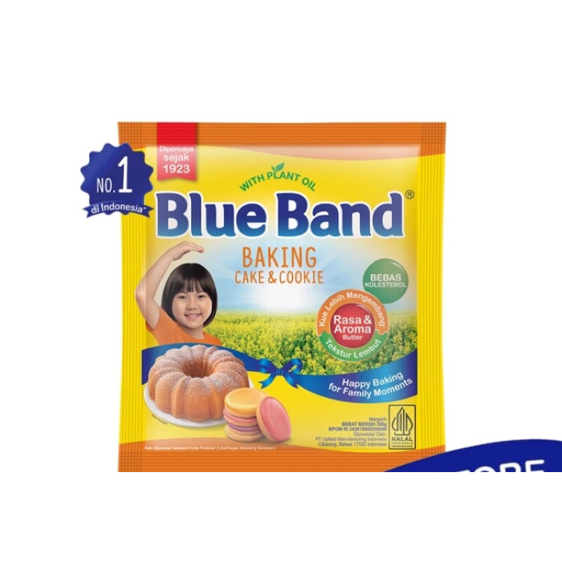 

Blue Band Cake & Cookie Margarine 200gr - Spesial Ramadhan