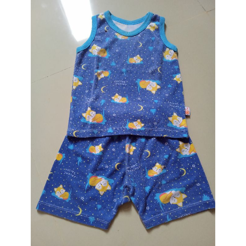 PRELOVED SETELAN KUTUNG/SINGLET ANAK LAKI LAKI SECOND BEKAS PAKAI